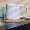 Rico Industries NHL Hockey Vegas Golden Knights Baby Blue 16oz Ceramic Taper Mug view 2