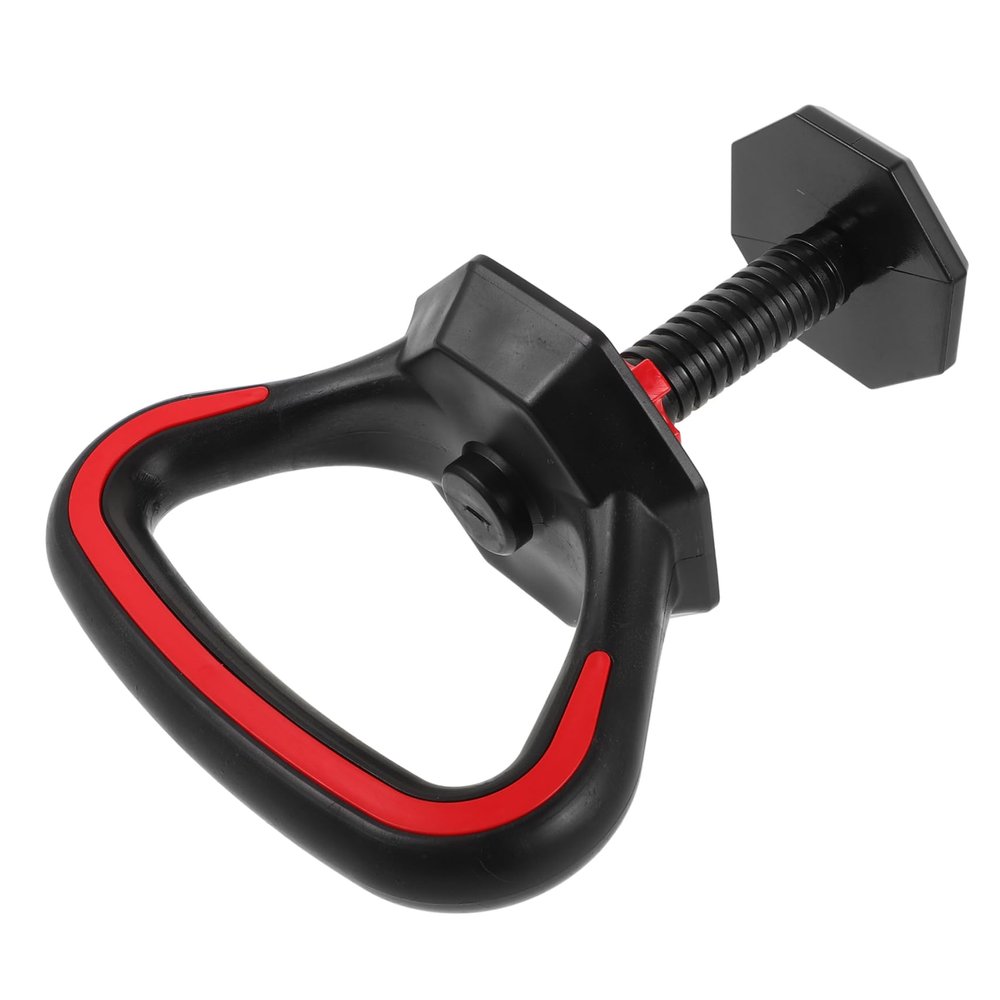 WOONEKY Adjustable Kettlebell Handle for Strength Training Non-slip Grip Durable Design for Indoor and Outdoor Workouts Compatible with Various Weight Plates