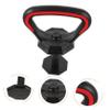 WOONEKY Adjustable Kettlebell Handle for Strength Training Non-slip Grip Durable Design for Indoor and Outdoor Workouts Compatible with Various Weight Plates view 4