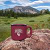 Rico Industries NCAA Oklahoma Sooners Tribute 12oz Laser Engraved Campfire Mug view 2