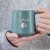 Rico Industries NCAA Louisville Cardinals Sage 16oz Ceramic Taper Mug view 3