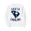 South Carolina State Flag Palmetto Tree Half Moon SC Sweatshirt view 1