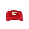Calgary Flames NHL Officially Licensed Visor Drill Icon Team Color view 2