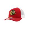 Chicago Blackhawks NHL Officially Licensed Youth Adjustable Snapback Hat Dakota Icon Team Color view 1