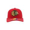 Chicago Blackhawks NHL Officially Licensed Youth Adjustable Snapback Hat Dakota Icon Team Color view 2
