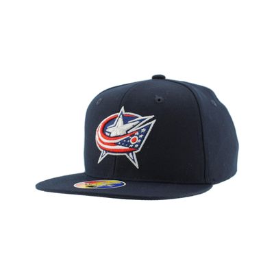 Columbus Blue Jackets NHL Officially Licensed Youth Adjustable Snapback Hat Flat Bill Z11 Icon Team Color