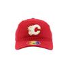 Calgary Flames NHL Officially Licensed Youth Adjustable Hat Scholarship Icon Team Color view 2