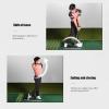 ERICAT Golf Swing Trainer, Golf Pressure Plate with Smart Design, Improving Swing Speed & Consistency, Real Time Feedback and Improve Balance & Stabilize, Perfect for Home, School, Outdoor Court view 3