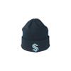Seattle Kraken NHL Officially Licensed Youth Beanie Cuff Icon Team Color view 1