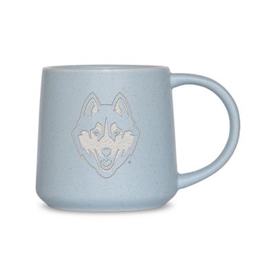 Rico Industries NCAA Connecticut Huskies - UCONN Baby Blue 16oz Ceramic Taper Mug