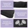 CACASO 3 Pairs Volleyball Knee Pads for Kids,Anti-Slip Padded Sponge Knee Brace,Soft Breathable Kids Knee Pads,Elastic Knee Protector for Girls Boys Dance Football Sports(Pink,Purple,Gery,X-Small) view 3