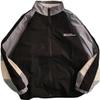 Pbkabiug Vintage Women Jackets Hip Hop Style Patchwork Windbreak Unisex Streetwear Lightweight Jackets Bomber Jackets (Black grey,XXL,XX-Large) view 4