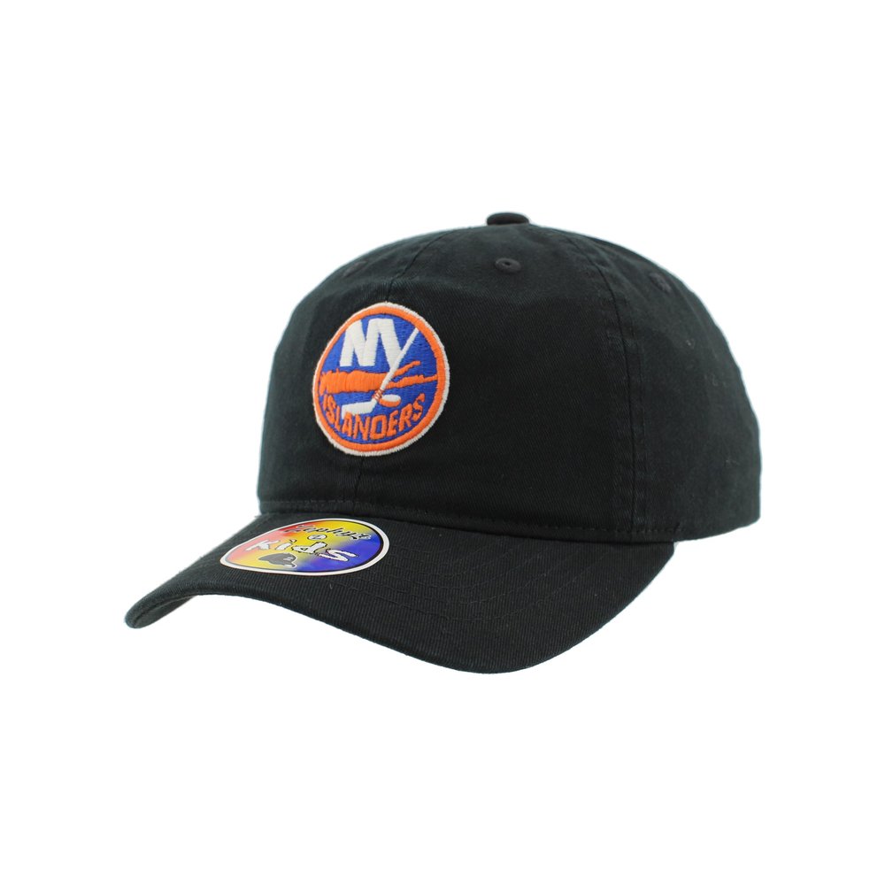 New York Islanders NHL Officially Licensed Youth Adjustable Hat Scholarship Icon Black