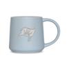 Rico Industries NFL Football Tampa Bay Buccaneers Baby Blue 16oz Ceramic Taper Mug view 1