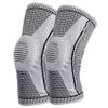 MUHRNULH Men Women Knee Brace Compression Knee Sleeves with Patella Gel Pad & Side Stabilizers Knee Compression Sleeve Knee Braces for Knee Pain (Gray,Medium) view 1