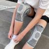 MUHRNULH Men Women Knee Brace Compression Knee Sleeves with Patella Gel Pad & Side Stabilizers Knee Compression Sleeve Knee Braces for Knee Pain (Gray,Medium) view 3