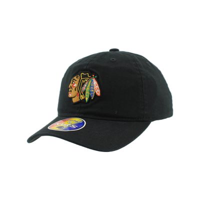 Chicago Blackhawks NHL Officially Licensed Youth Adjustable Hat Scholarship Icon Black