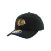 Chicago Blackhawks NHL Officially Licensed Youth Adjustable Hat Scholarship Icon Black view 1