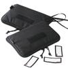 DUOLUDA 2-Pack Soft Pistol Cases Handgun Case Soft Pistol Rug Case Tactical Handgun Storage Pouch with for Hunting Shooting Range Sports Home storage3 of ID Patches Included (Black) view 4