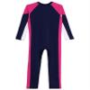 Nikiikoo Kids Boys Girls One Piece Swimsuit Full Body Surfing Wetsuit Long Sleeve Rash Guard Swimwear Sunsuit Navyblue 5-6 Years view 4