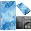 Passport Wallet for Women Men, RFID Blocking Anti-Theft PU Leather Portable Travel Wallet, Travel Wallet Passport Holder with Credit Card Slots Slim Travel Passport Wallet, Marbling 15 view 1