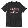 Atlanta City Football Shirts Show Your Team Spirit with Short Sleeve Fan Shirt for Men T-Shirt, XL, Black view 1