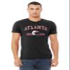 Atlanta City Football Shirts Show Your Team Spirit with Short Sleeve Fan Shirt for Men T-Shirt, XL, Black view 2