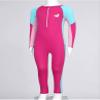 Nikiikoo Kids Boys Girls One Piece Swimsuit Full Body Surfing Wetsuit Long Sleeve Rash Guard Swimwear Sunsuit Hotpink 9-10 Years view 2