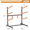 UOKRR 3 Kayak Storage Rack, Heavy Duty Freestanding Kayak Racks Outdoor view 2