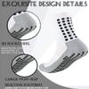 2 Set Soccer Grip Socks,Shin Guard Sleeves for Football Basketball for Men and Women One Size (2 Set (Black+White)) view 3