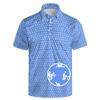 GDEVIG Mens Funny Polo Shirts, Funny Education Golf Shirts Short Sleeve, Moisture Wicking Quick-Dry Business Casual Shirt for Men view 1