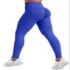 YEOREO SoftHue Workout Leggings for Women Hidden Scrunch No Front Seam Seamless Mid Waist Tummy Control 25" Impact Yoga Pants Deep sea-M view 1