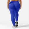 YEOREO SoftHue Workout Leggings for Women Hidden Scrunch No Front Seam Seamless Mid Waist Tummy Control 25" Impact Yoga Pants Deep sea-M view 3