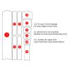 HXBER Bike Frame or 3D PVC Lightweight DIY Decoration Suitable for All Bikes Mountain Bike Stickers Road Bike Thick PVC Film view 3