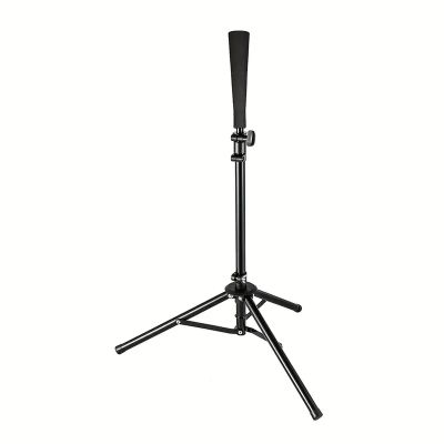 TwirlTide Baseball Hitting Triangle Tee with Elastic Rubber Top Adjustable Height 70-118cm Stable Triangle Base Portable for Kids & Adults