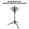 TwirlTide Baseball Hitting Triangle Tee with Elastic Rubber Top Adjustable Height 70-118cm Stable Triangle Base Portable for Kids & Adults view 2