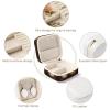 Dwrepo Shelties Jewelry Box for Women Personalized Jewelry Storage Box Portable Travel Jewelry Case for Ring Pendant Earring Necklace Bracelet view 3