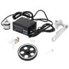 Digital Length Meter Counter Mechanical Length Counter, Single Measure Wheel Unit in Feet Meter with Control Function 0-999999 for Paper Making, Printing view 3