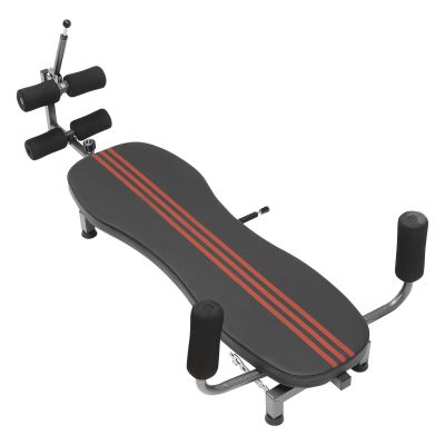 Back Stretch Machine, Back Ligament Stretch Decompression Bench Home Fitness Machine Massage, Horizontal Inversion Table for Lower Back Pain Relief, Stretches the Back, Ankle, Knee, and Hip, Black