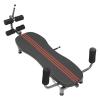 Back Stretch Machine, Back Ligament Stretch Decompression Bench Home Fitness Machine Massage, Horizontal Inversion Table for Lower Back Pain Relief, Stretches the Back, Ankle, Knee, and Hip, Black view 1