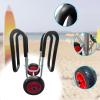 TwirlTide Stand Up Paddle Board SUP Transport Cart Aluminum 2 Wheels Surf Board Carrier view 4