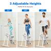HXD-ERGO Stair Stepper for Home Gym,Folding Vertical Climber Cardio Exercise Machine,Stair Climber for Full Body Workout with Adjustable Handlebar for Women & Men(White) view 4