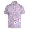 GDEVIG Mens Funny Polo Shirts, Chromosome Golf Shirts Short Sleeve, Moisture Wicking Quick-Dry Business Casual Shirt for Men view 1