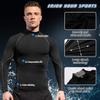 2/3 Pack Men's Compression Shirts Long Sleeve Workout Shirts Mock Turtleneck Athletic Base Layer Active Undershirts Tops view 3