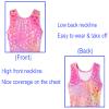 Domusgo Leotards for Toddler Girls Gymnastics Size 4t 5t Athletic Outfit view 3