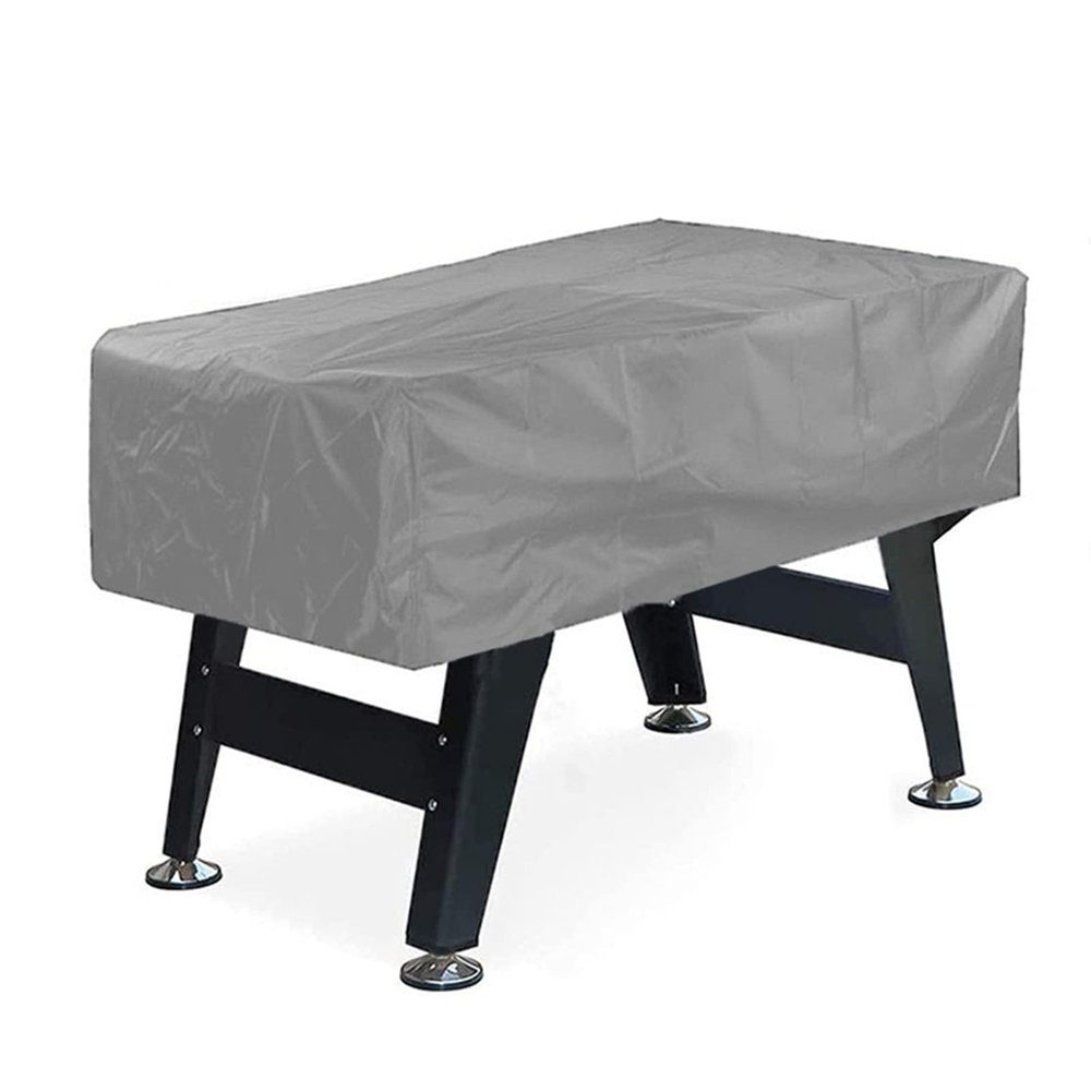 TwirlTide Waterproof Foosball Table Cover Folding Soccer Table Cover Dustproof Cover Moisture Resistant Rectangular Furniture ion Case Durable Oxford Billiard Soccer Table Cover Game Table Cove