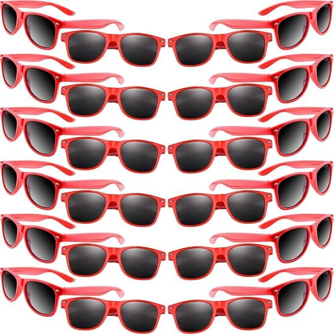 MIAHART 36 Pack Kids Sunglasses Party Glasses Bulk Goody Bag Fillers for Boys and Girls Birthday Party Summer Party Supplies