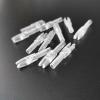 Smsyhgh 50Pack Archery Arrow Nocks ID 4.2mm Insert Plastic Arrow Nocks Replacement Arrow Tails for DIY Hunting Shooting Arrows (Transparent) view 3