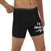 NJHGHHRT I'm Your Huckleberry Men's Underwear Boxer Briefs Black view 4