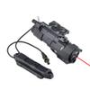 Metal MWL C1+ Aiming Laser Sight Box(with IR+Red/Green/Blue Laser+IR Fill Light+220 Lumens LED Flashlight), & Dual Wire Modular Remote Pressure Switch(SF+2.5 Plug) Combo view 1